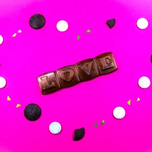 Maldon Love – Dark chocolate mint filled bar