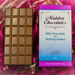 Milk Chocolate Bar <br>– Nothing Added