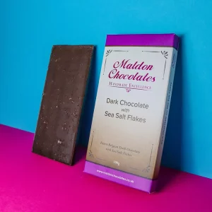 Sea Salt Flakes <br>Dark Chocolate Bar