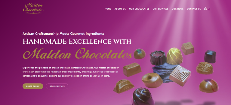 Maldon Chocolates Launches New Website, Bringing Artisan Delights to Chocolate Lovers Nationwide