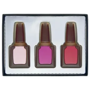 Confiserie Weibler Novelty Chocolate Nail Polish Gift Box